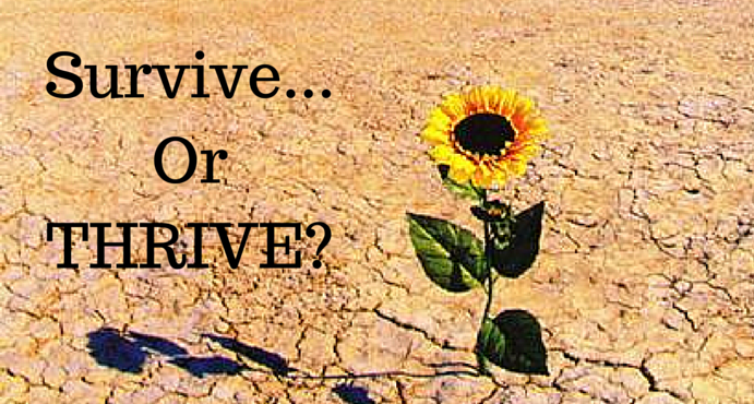 SURVIVE....or Thrive-